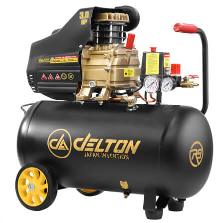 ปั๊มลมโรตารี่ DELTON รุ่น DRT-50L-R 50 ลิตร 3 แรงม้า_0